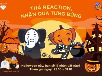 THẢ REACTION, NHẬN QUÀ TƯNG BỪNG